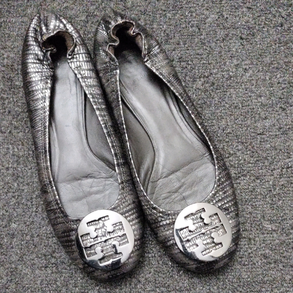 Tory Burch Reva Travel Ballet Flats.